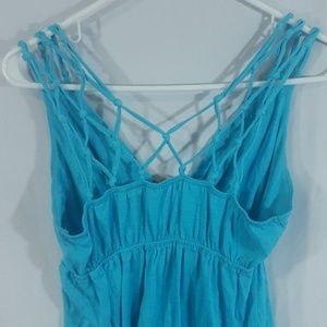 Zoey and Beth Knotted Back Sleeveless Tank Top